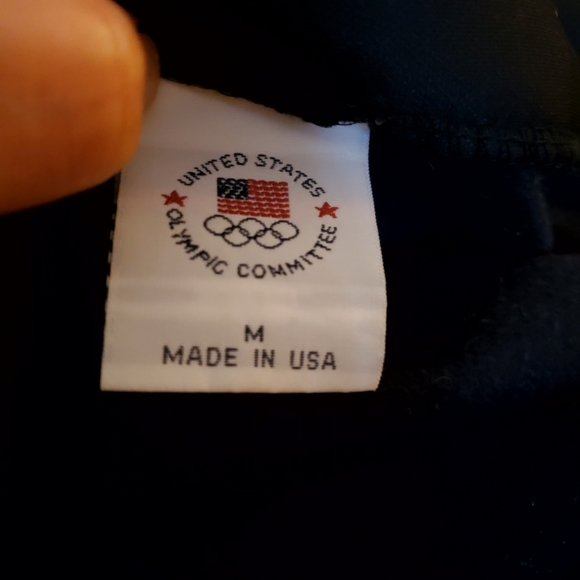 USA Olympic Committee Navy Blue Full Zip USA Olympic  Jacket - Picture 3 of 4